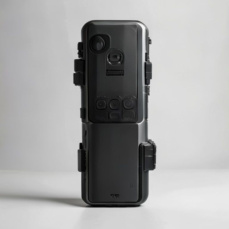 100W Solar Fast Charge Power Bank - Stealth Black Military Grade