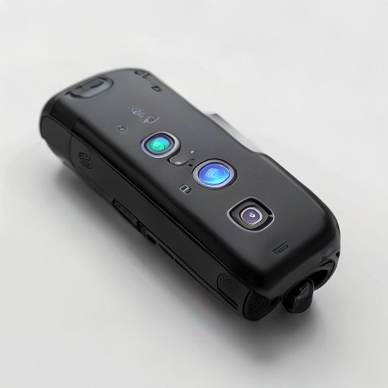 Stealth Black Real-Time Language Translator Device with Smart Voice Recognition