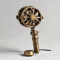 Steampunk Vintage Mini USB Neck Fan Portable - Retro Brass Design