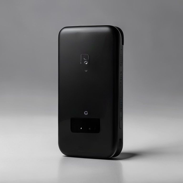 Midnight Black Smart Pocket AI Translator Device - Real-Time 138 Languages