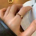Trendy Ins Purple Enamel Butterfly Ring, Delicate Light Luxury Look, Universal Non-tarnish Jewellery
