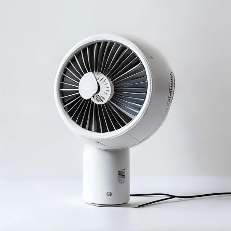 Minimalist Arctic Breeze USB Portable Mini Desk Fan