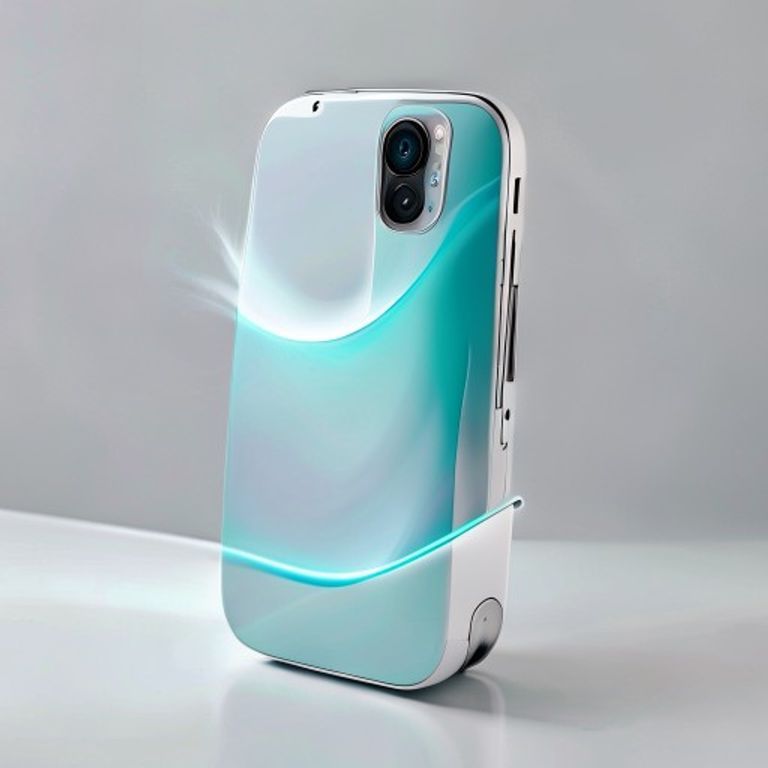 Arctic Breeze RGB Smartphone Cooling Fan Clip with LED Display
