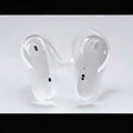 ClearSound See-Through Wireless Buds - Frosted Crystal Edition