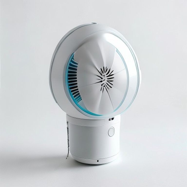Arctic Breeze Portable Neck Cooling Fan - Wearable USB Rechargeable