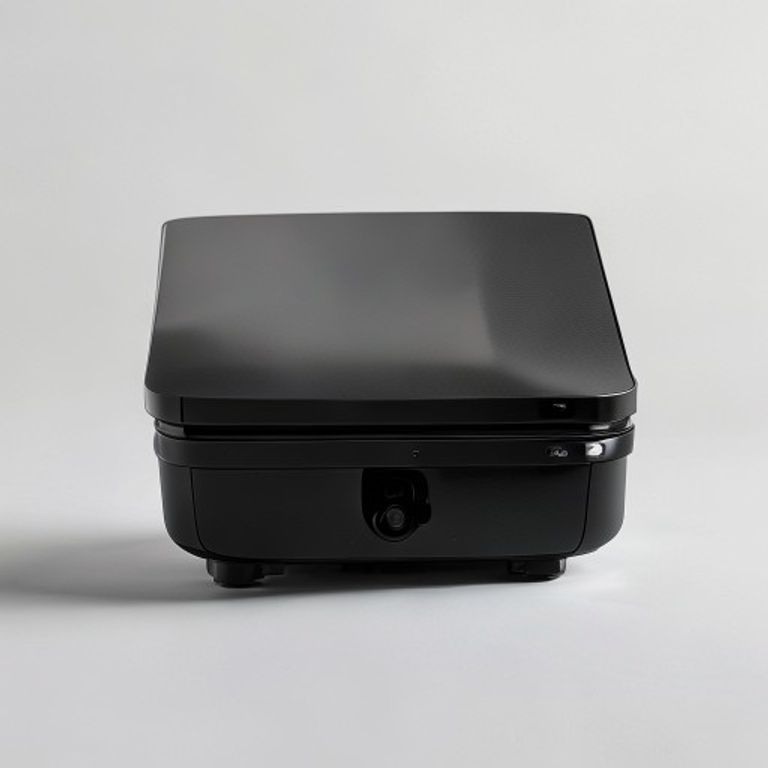 Stealth Black Mini 4K WiFi Outdoor Projector with Smart Focus