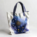 Custom Celestial Zodiac Tote Bag - Personalized Constellation Design