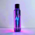 Neon Glow AI Hydration Tracker Bottle - Smart Water Intake Monitor