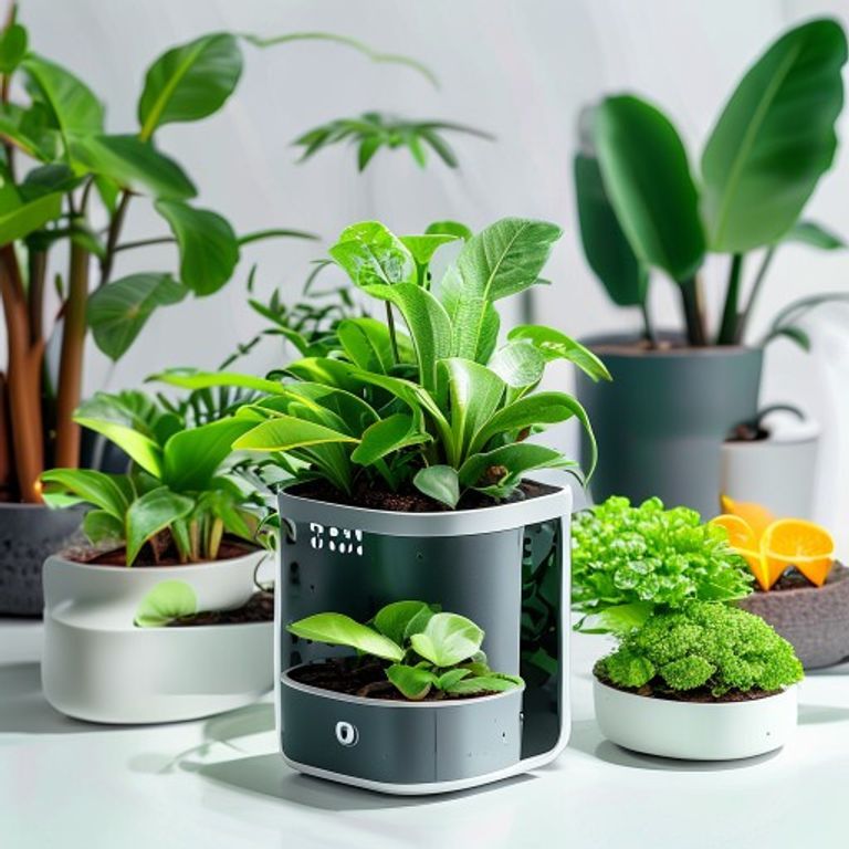 Smart Botanical Garden Auto Watering Kit WiFi - App Controlled Plant Care System