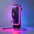 Neon Glow Neck Hanging Cooler Fan - USB Rechargeable Portable Air Circulation