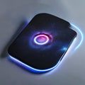 Midnight Galaxy Fast Wireless Charging Pad with LED Ring