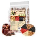25bags Kidney Tea Formula Ginseng Five Treasure TeaCombination Scented Tea Eight Treasure Tea RedDate Wolfberry Tea Men's Tea Health TeaMulberry Herbal Formula Health Tea Beverage
