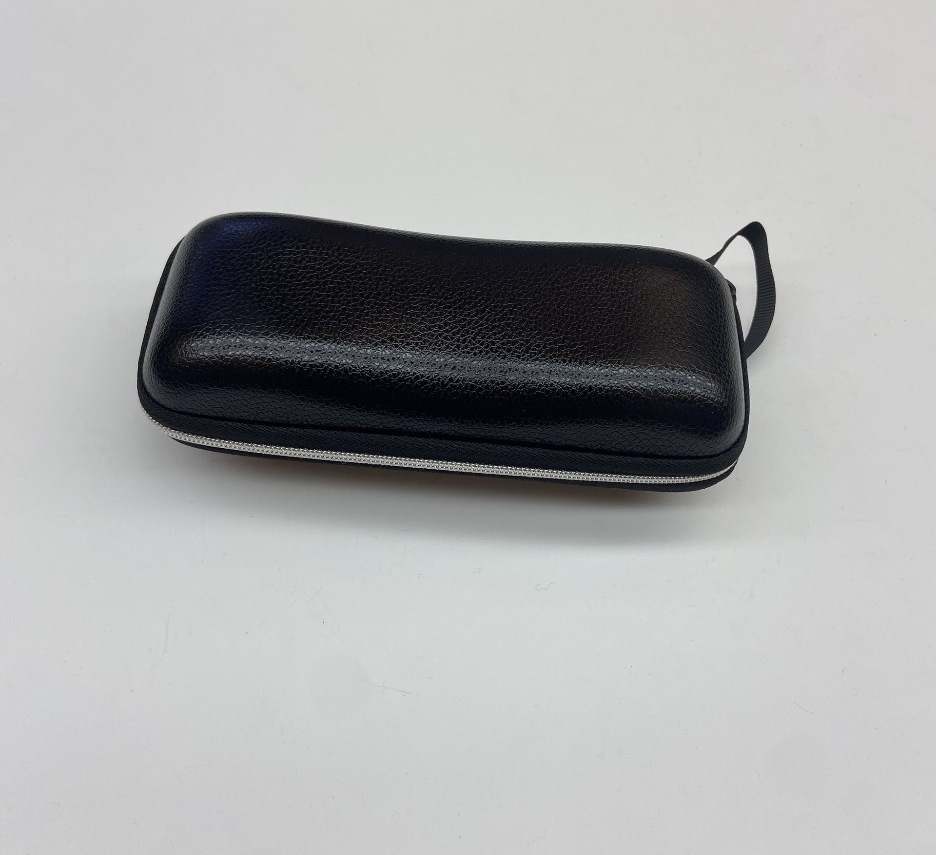 Black Zippered Box With Strap And Hook Compression-resistant Sunglasses Case