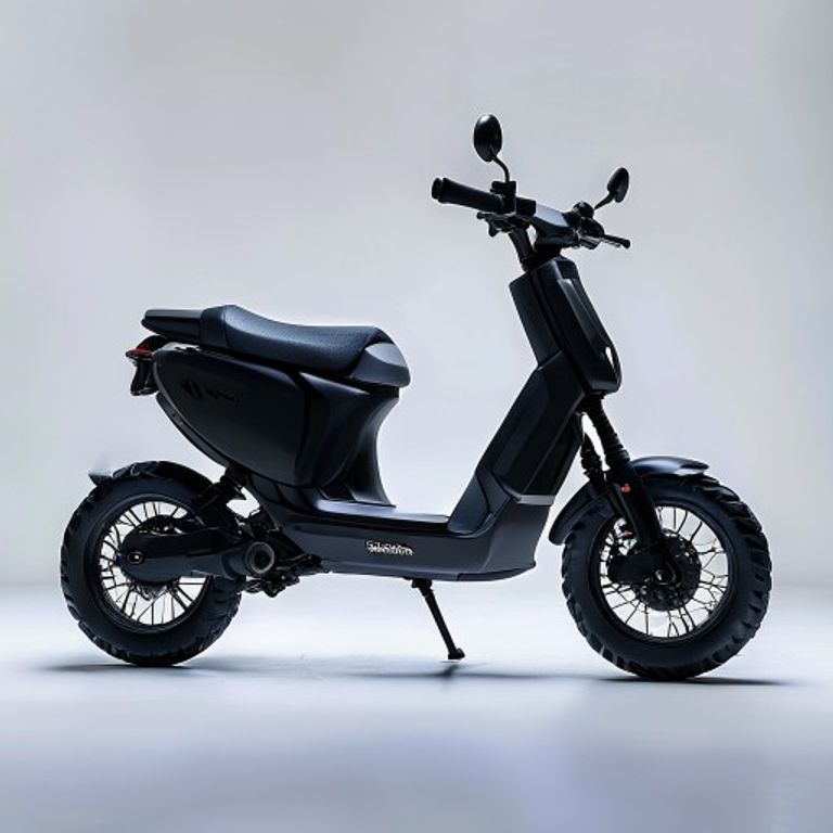 Midnight Shadow Ultra-Light Foldable E-Scooter - Carbon Fiber Edition