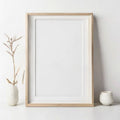 Personalized Modern Minimalist Acrylic Photo Frame with Custom Name