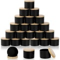Set Of 12 Transparent Airtight Odor-Proof Candle Jars