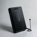 Midnight Black Solar Wireless Charging Power Bank with LED Display