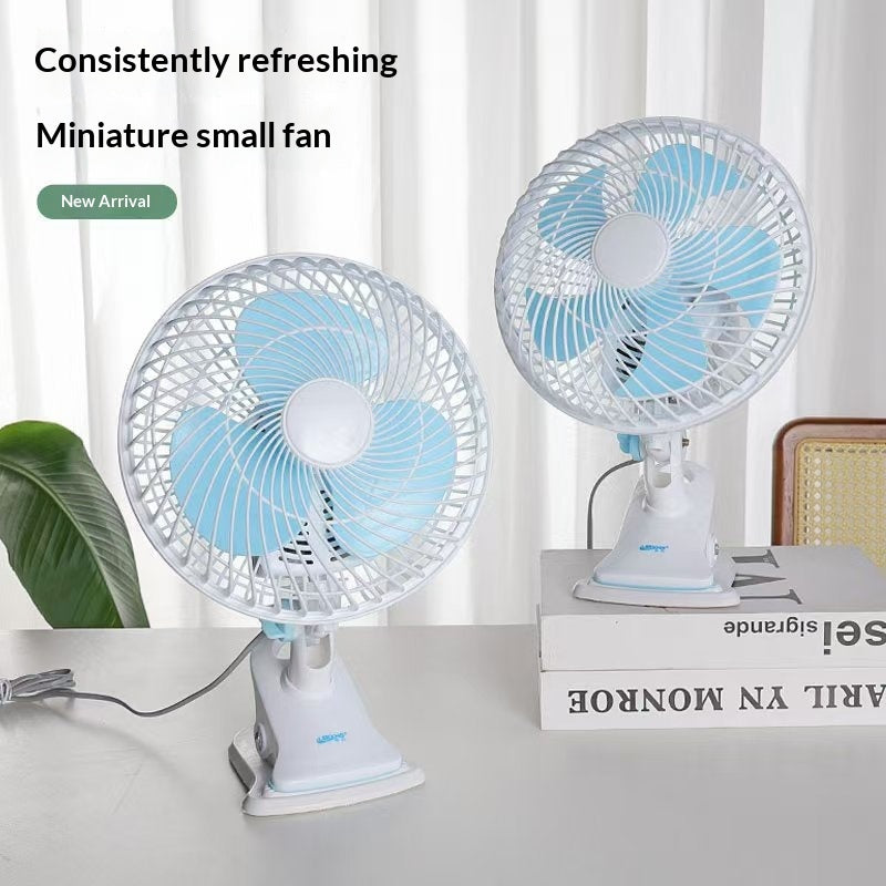 Bedside Clamp-on Oscillating Mini Fan