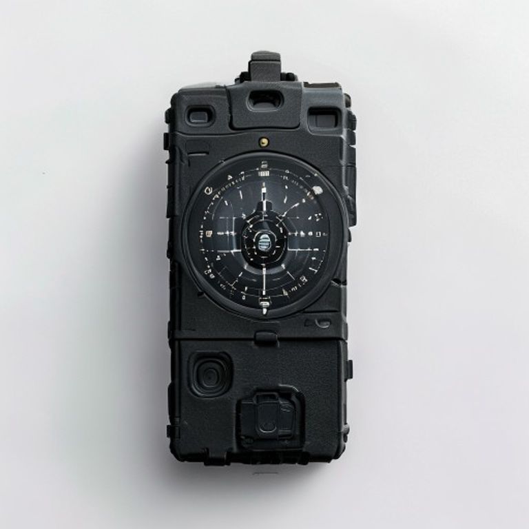 Solar Charging Power Bank 30000mAh - Rugged Adventure Edition with LED Compass