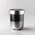 Smart WiFi Pet Food Dispenser - Stainless Steel Modern Design with App Control