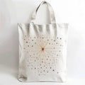 Custom Celestial Map Tote Bag - Personalized Star Chart with Your Coordinates