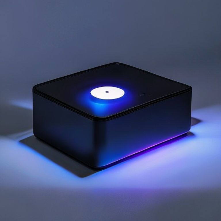 Midnight Glow UV Phone Sterilizer Box - Wireless Charging Compatible