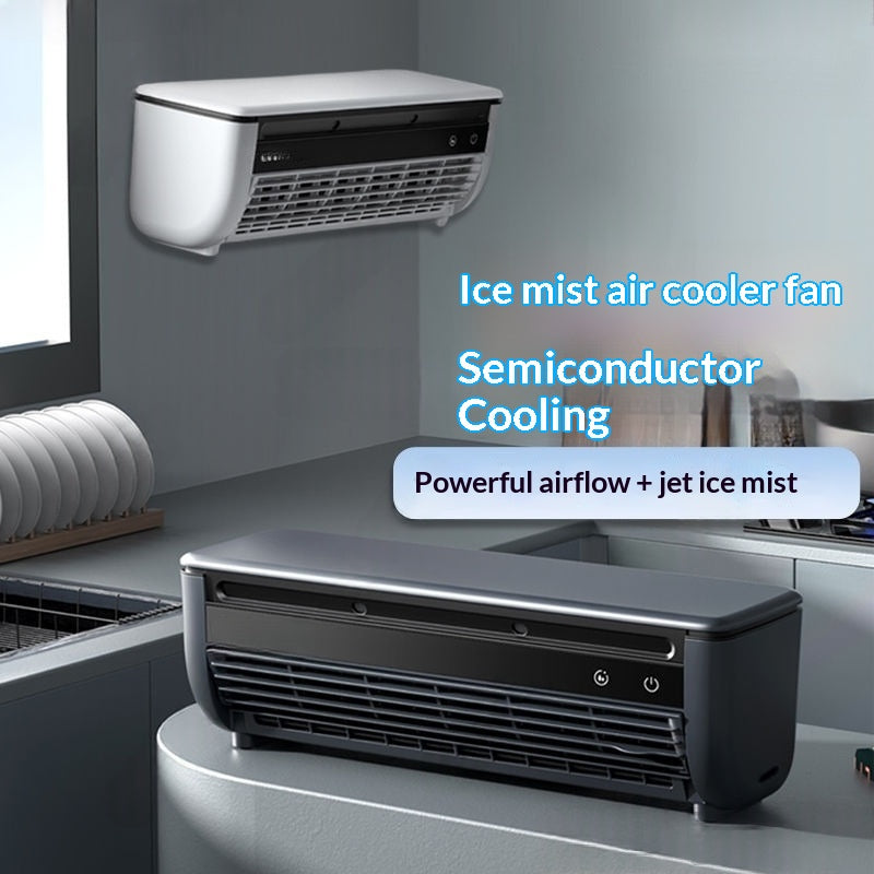 Refrigeration Wall Hanging Rechargeable Fan Household Stand Remote Control