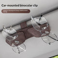 Car Sun Visor Storage Box Car Sunglasses Holder Multi-function Card Clip