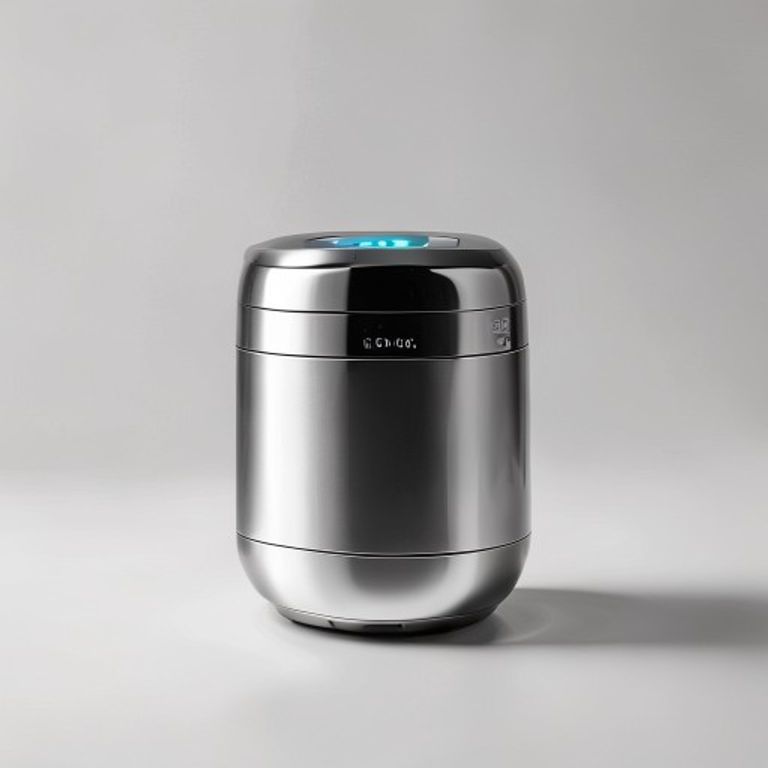 Smart WiFi Pet Feeder with Night Vision Camera - Stainless Steel