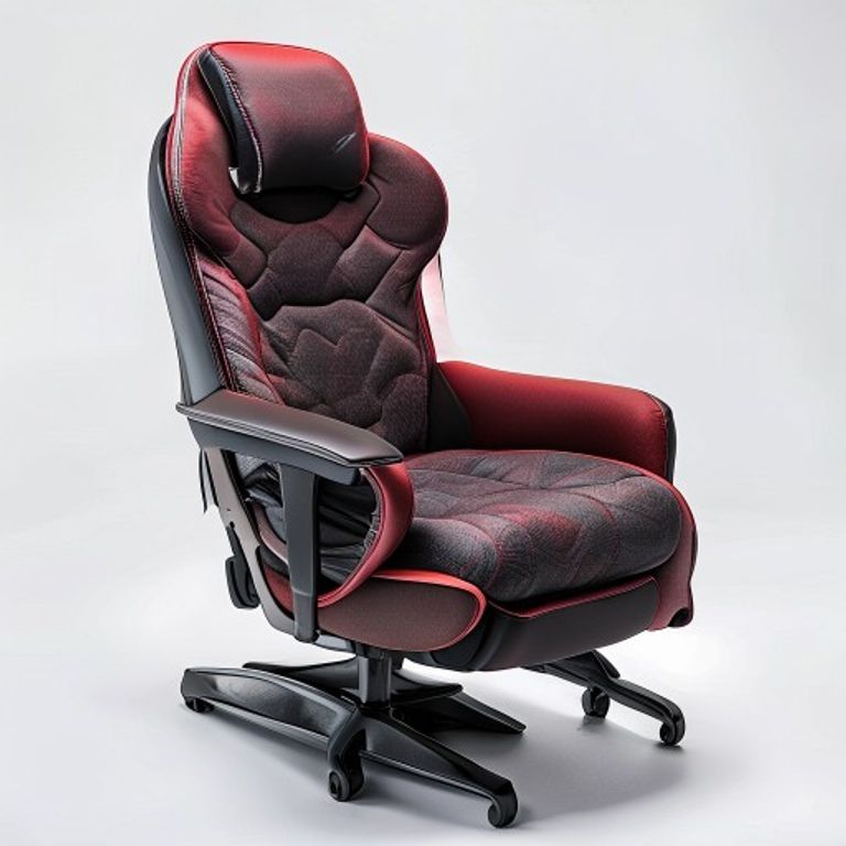 RGB Lumbar Dragon Gaming Chair Massage Pad with Memory Foam
